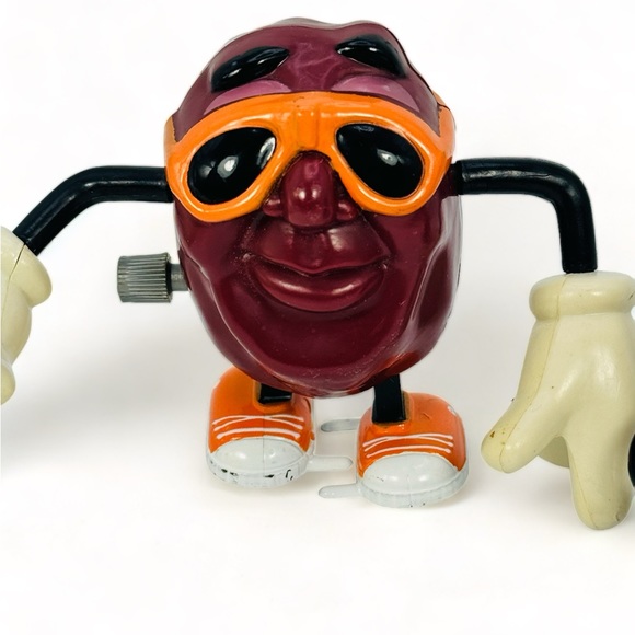 California Raisins Wind Up And PVC Figure Toy Lot Of 2 1988 - Picture 3 of 9